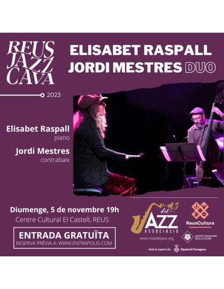 REUS JAZZ CAVA: Raspall-Mestres | 05-11-2023