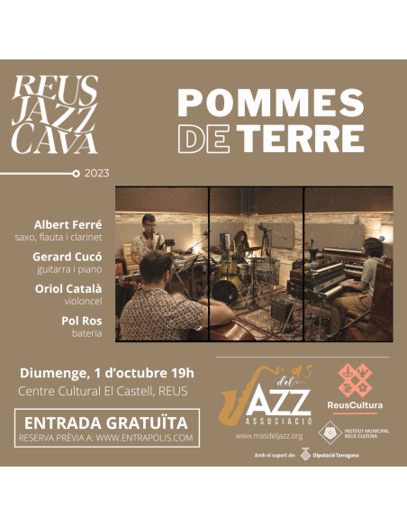 REUS JAZZ CAVA: Pommes de Terre | 01-10-2023