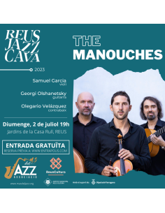 REUS JAZZ CAVA: The Manouches | 02-07-2023