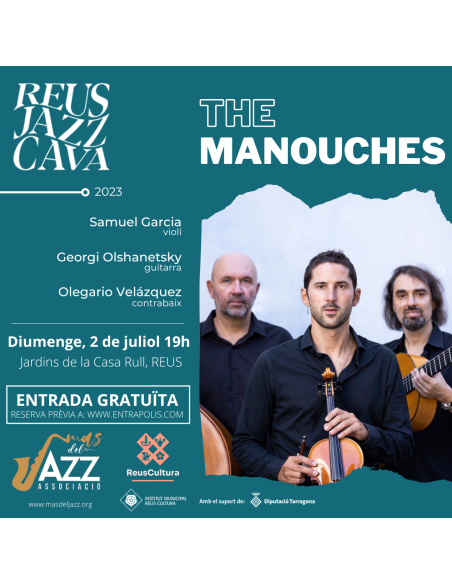 REUS JAZZ CAVA: The Manouches | 02-07-2023