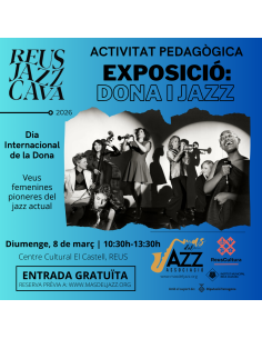 EXPOSICIÓ DONA I JAZZ​ | 8-03-26