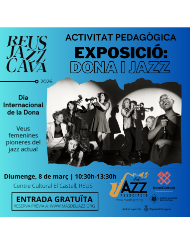 EXPOSICIÓ DONA I JAZZ​ | 8-03-26