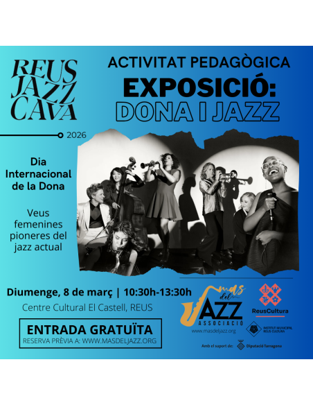 EXPOSICIÓ DONA I JAZZ​ | 8-03-26