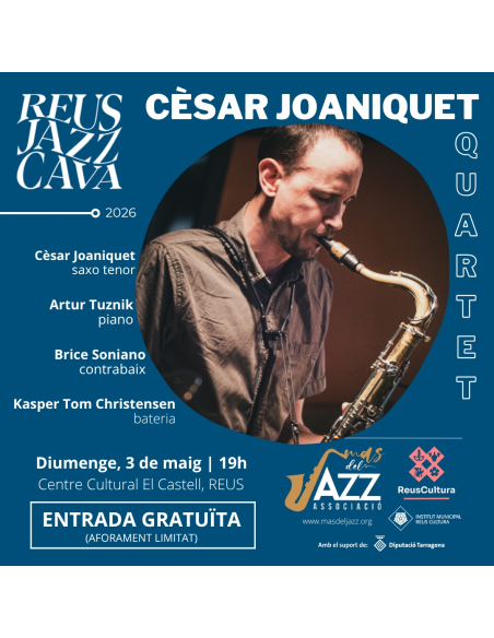 CESAR JOANIQUET QUARTET | 3-5-26 | 19h