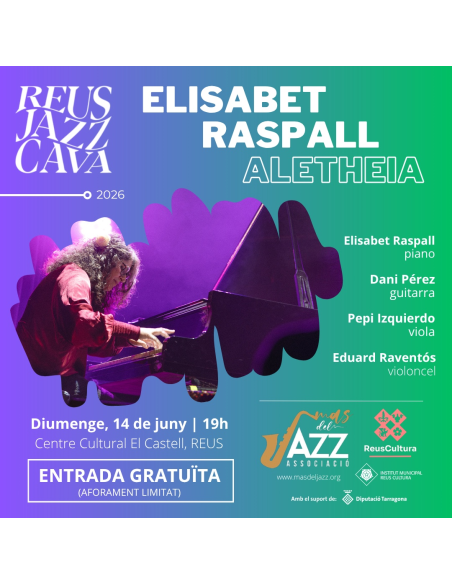 ELISABET RASPALL QUARTET | 14-6-26 | 19h