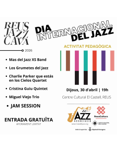 DIA INTERNACIONAL DEL JAZZ  | 30-04-2026 | 19h