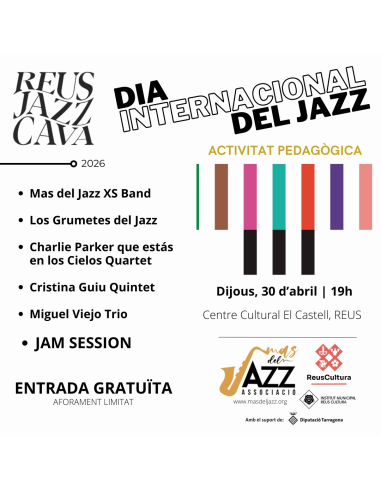 DIA INTERNACIONAL DEL JAZZ  | 30-04-2026 | 19h