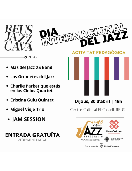 DIA INTERNACIONAL DEL JAZZ  | 30-04-2026 | 19h